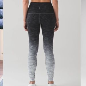 Lululemon Wunder Under Hi-Rise Tight *Ombre Melange 31"